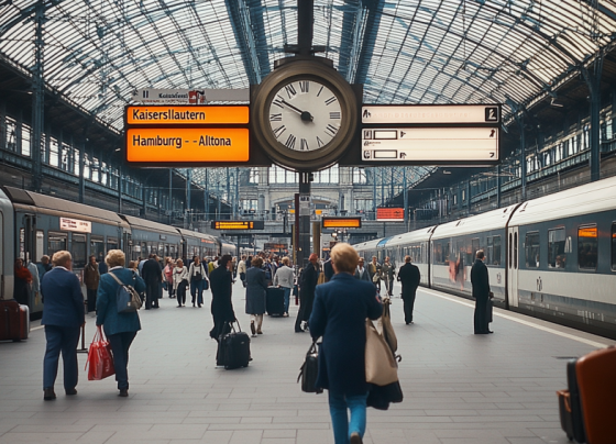 Bahn ersetzt Papierpläne durch digitale Ankunftsanzeigen