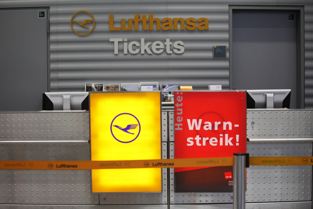 Lufthansa vor Pilotenstreik – Kurs verliert kräftig