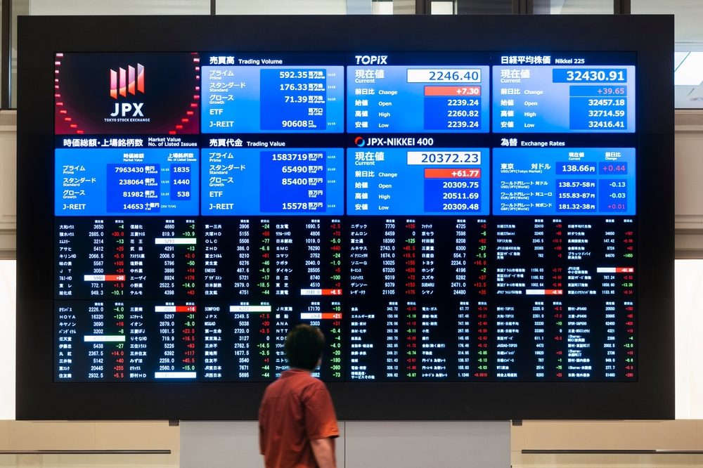 Asiens Märkte rutschen wegen KI-Verwerfungen ab