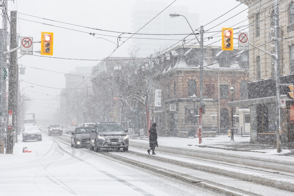 Polare Kältefront lähmt Nordamerika
